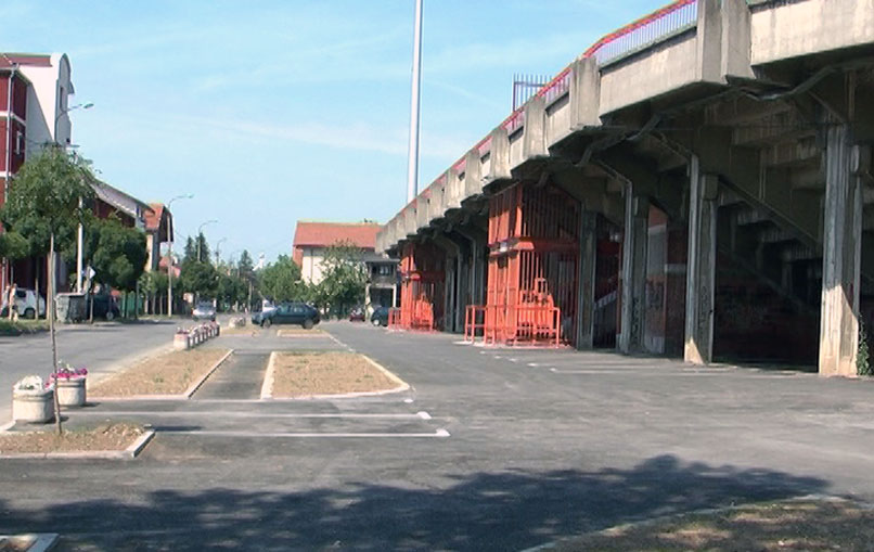 Završen parking oko stadiona „Mladost“ (video)