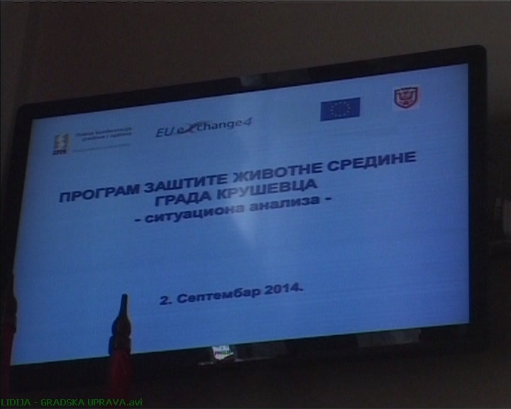 Predstavljen Lokalni plan zaštite životne sredine grada Kruševca (VIDEO)
