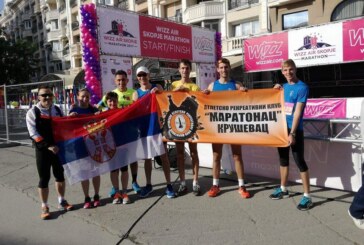 Zapaženi rezultati kruševačkih (polu)maratonaca u Skoplju