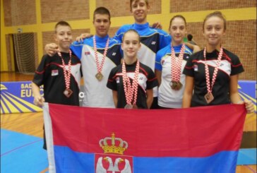 Kruševački badmintonisti na Evropskom kupu u Zagrebu osvojili šet medalja: tri zlatne, jednu srebrnu i dve bronzane