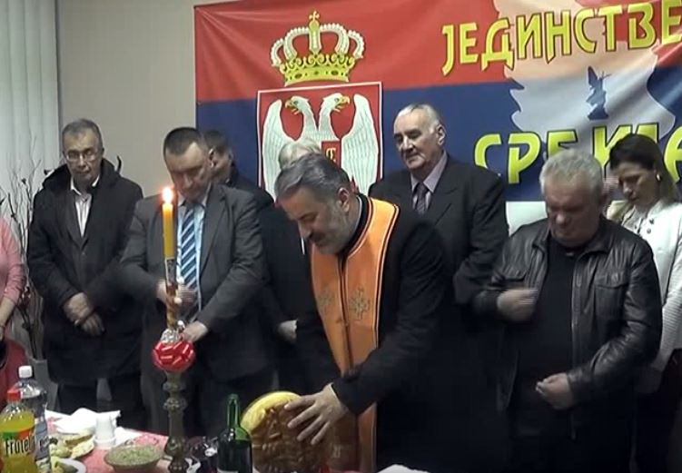 Gradski odbor Jedinstvene Srbije u Kruševcu obeležio je navečerje slave Sretenje Gospodnje