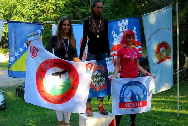 Ženska ekipa Planinarskog kluba „Jastrebac“ najbolja u 6. kolu Treking lige Srbije na Rajcu