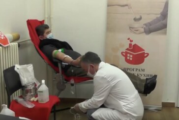 U prostorijama Crvenog krsta u Kruševcu održana akcija dobrovoljnog davanja krvi