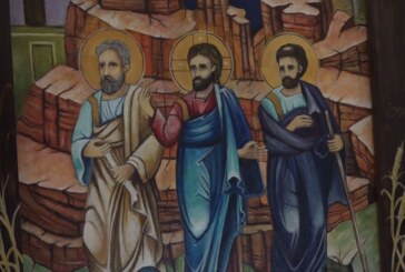Zoran Anđelković Kec naslikao i poklonio crkvi Svete Trojice u Gornjem Katunu ikonu „Put u Emaus“