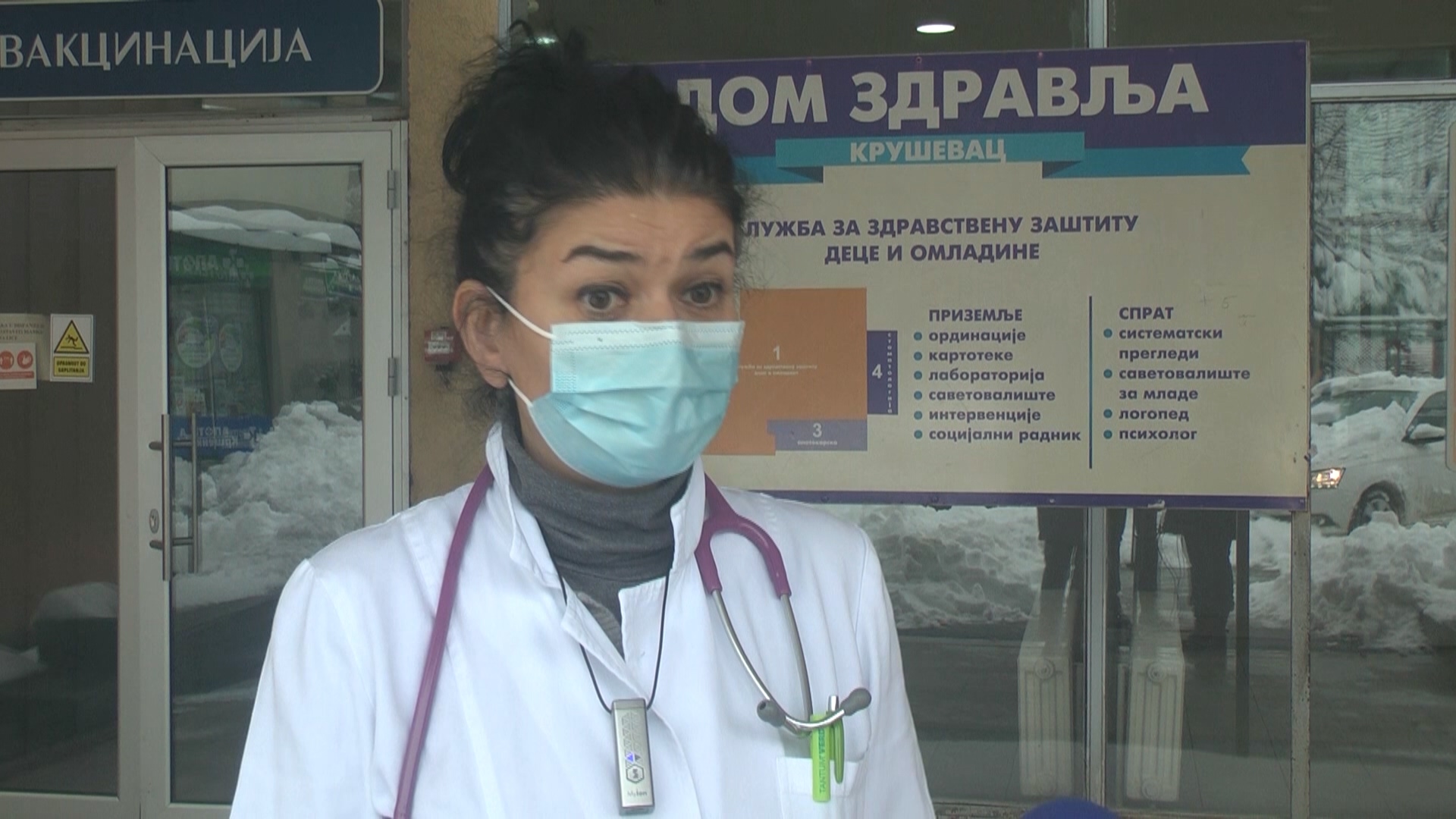 U Službi za zdravstveno zbrinjavanje dece i omladine u Kruševcu povećan broj pacijenata sa respiratornim infekcijama
