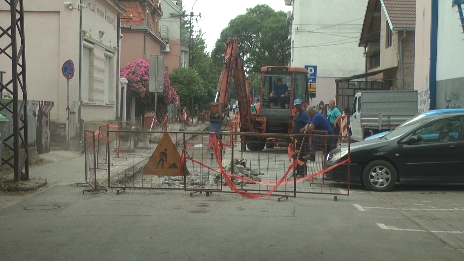 U Kosančićevoj ulici počeli radovi na rekonstrukciji magistralnog toplovoda