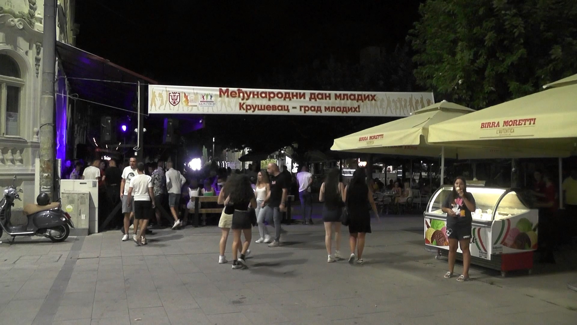 Povodom Međunarodnog dana mladih u Kruševcu organizovana velika žurka na otvorenom