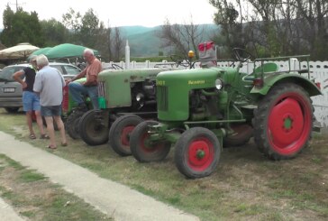 Uprkos kiši – u Đunisu održana 14. izložba oldtajmer traktora