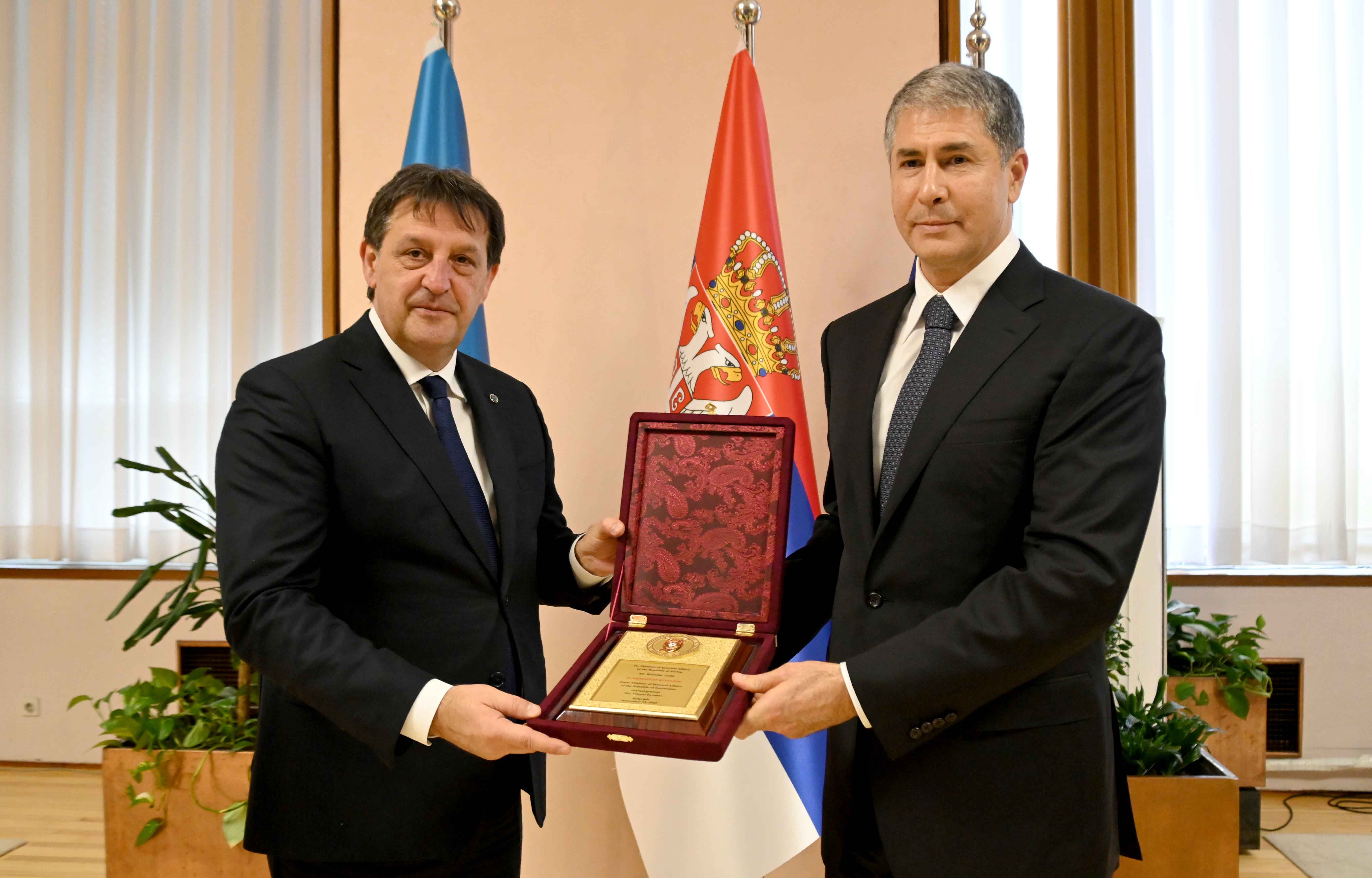 Ministri Gašić i Ejvazov potpisali Sporazum između Vlade Republike Srbije i Vlade Republike Azerbejdžan