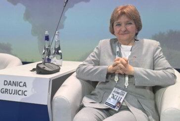 Ministarka zdravlja Danica Grujičić na Međunarodnom forumu ATOMEXPO 2024. posvećenom globalnoj upotrebi nuklearne energije